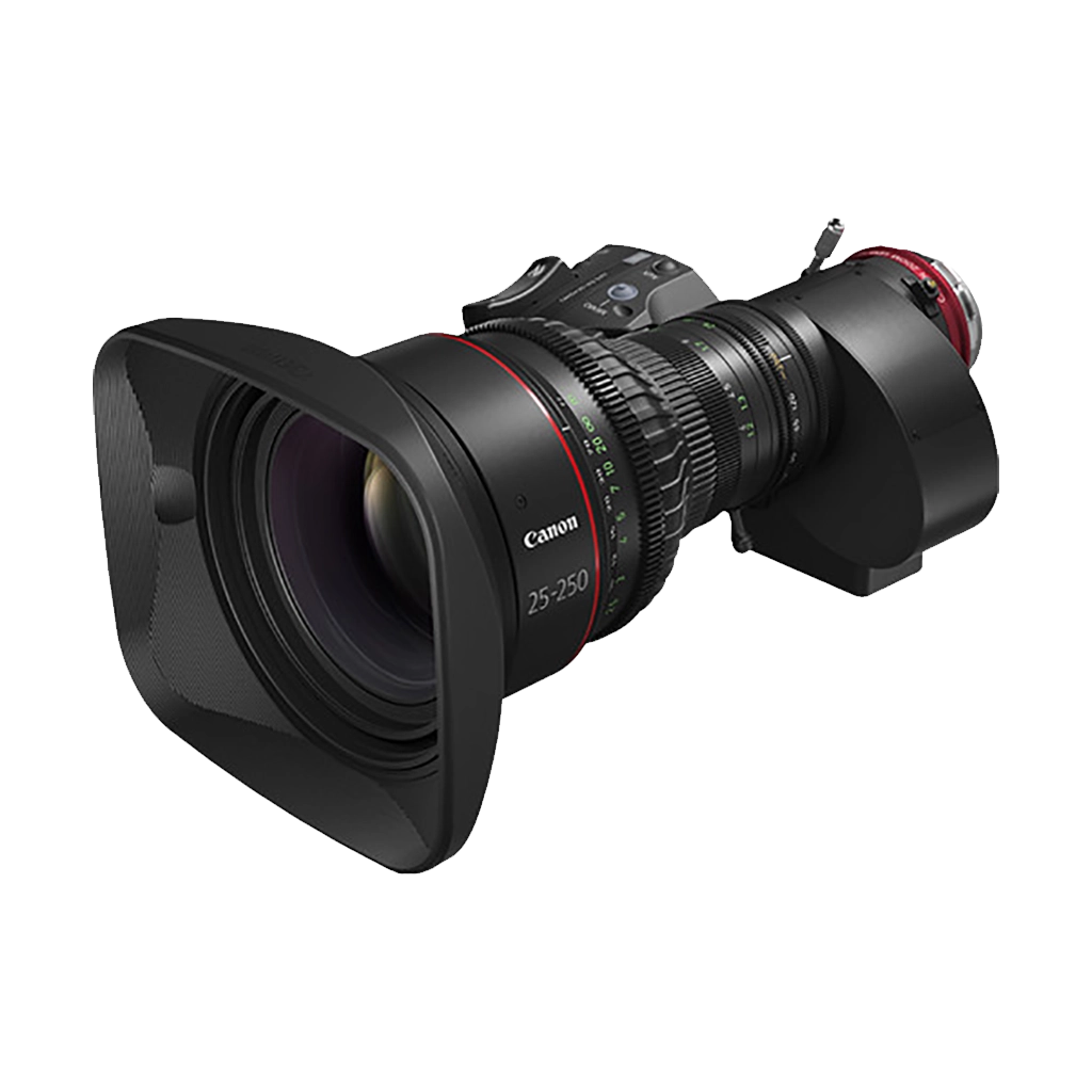 Canon CINE-SERVO 25-250mm T2.95 Cinema Zoom Lens (PL Mount)