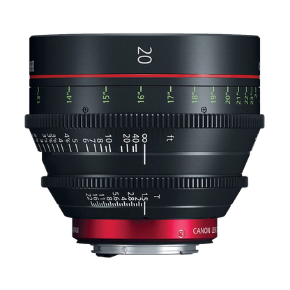 Canon CN-E 20mm T1.5 L Cinema Prime Lens (EF Mount)