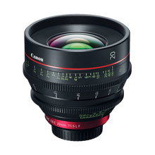 Canon CN-E 20mm T1.5 L Cinema Prime Lens (EF Mount)