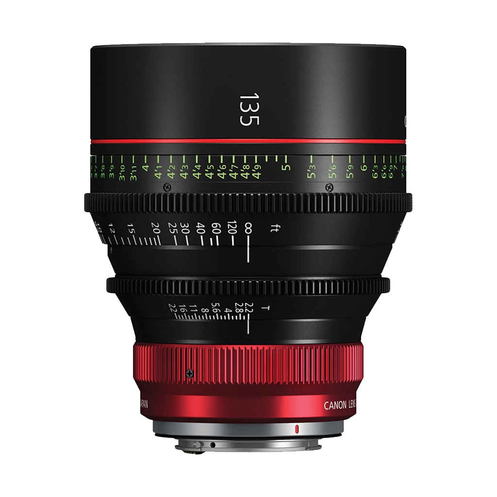 Canon CN-R 135mm T2.2 L F Cinema Prime Lens (Canon RF)