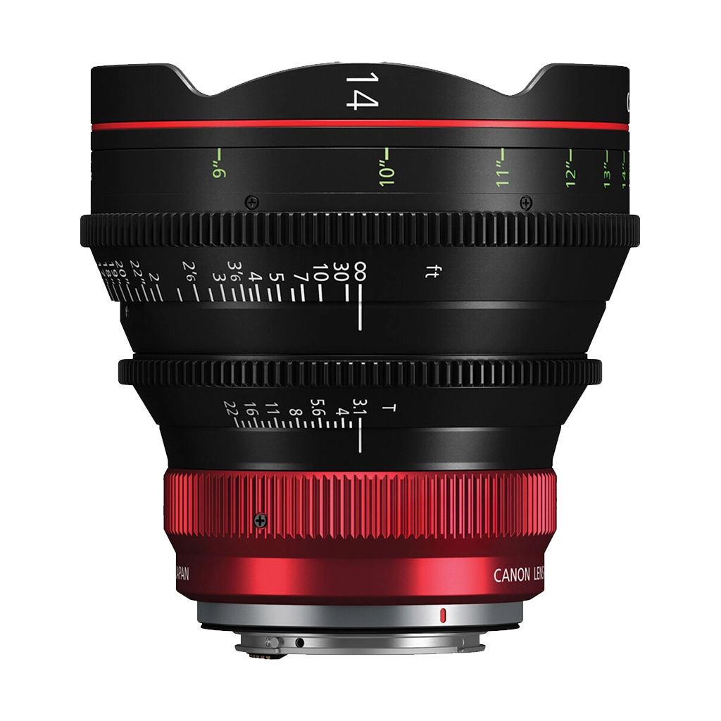 Canon CN-R 14mm T3.1 L F Cinema Prime Lens (Canon RF)