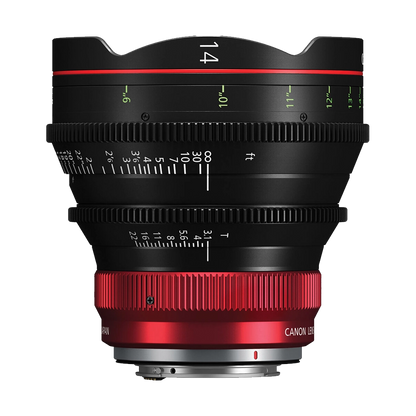 Canon CN-R 14mm T3.1 L F Cinema Prime Lens (Canon RF)