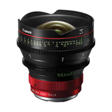 Canon CN-R 14mm T3.1 L F Cinema Prime Lens (Canon RF)