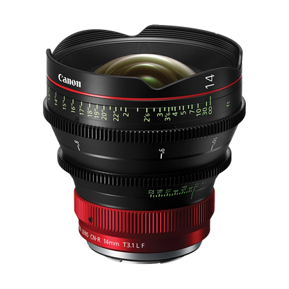 Canon CN-R 14mm T3.1 L F Cinema Prime Lens (Canon RF)