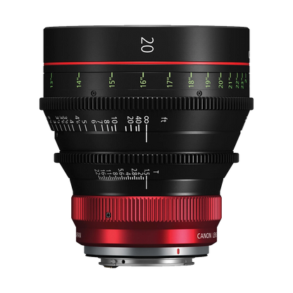 Canon CN-R 20mm T1.5 L F Cinema Prime Lens (Canon RF)