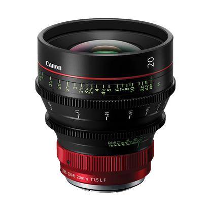 Canon CN-R 20mm T1.5 L F Cinema Prime Lens (Canon RF)