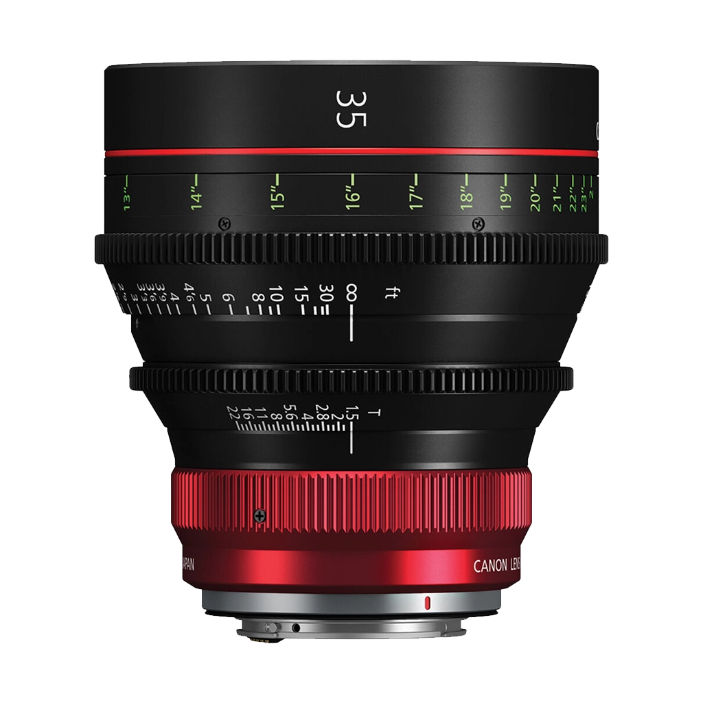 Canon CN-R 35mm T1.5 L F Cinema Prime Lens (Canon RF)
