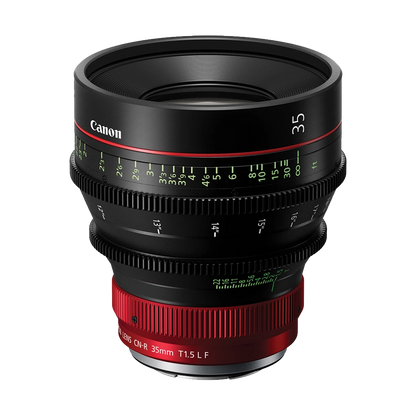 Canon CN-R 35mm T1.5 L F Cinema Prime Lens (Canon RF)