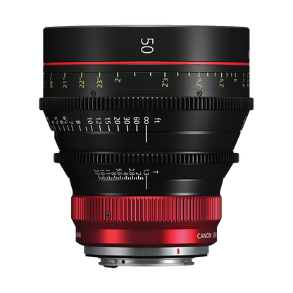 Canon CN-R 50mm T1.3 L F Cinema Prime Lens (Canon RF)