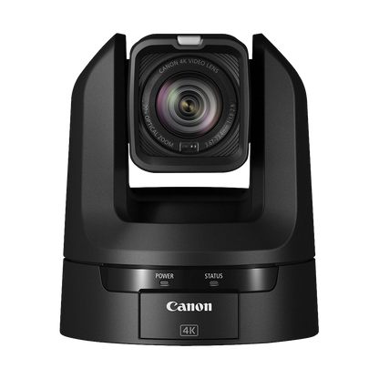 Canon CR-N100 4K NDI PTZ Camera with 20x Zoom (Satin Black)