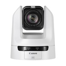 Canon CR-N100 4K NDI PTZ Camera with 20x Zoom (Titanium White)