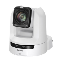 Canon CR-N100 4K NDI PTZ Camera with 20x Zoom (Titanium White)