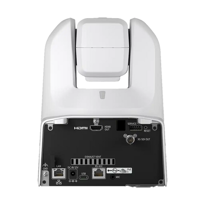 Canon CR-N350 4K NDI PTZ Camera with 20x Zoom (Titanium White)