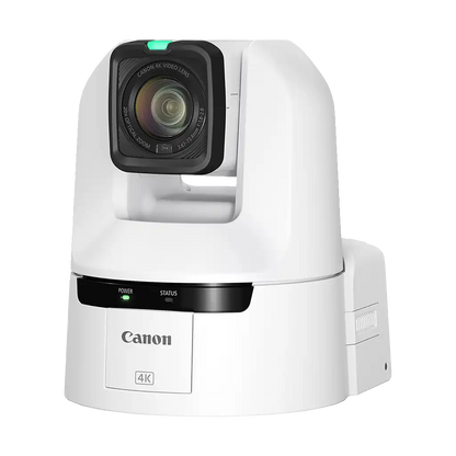 Canon CR-N350 4K NDI PTZ Camera with 20x Zoom (Titanium White)
