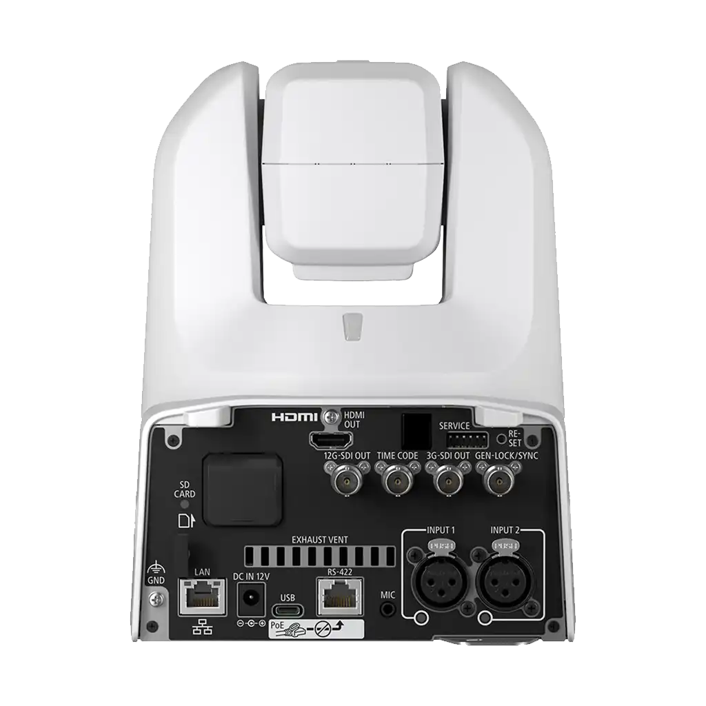 Canon CR-N400 4K 12G-SDI NDI PTZ Camera with 20x Optical Zoom (Titanium White)