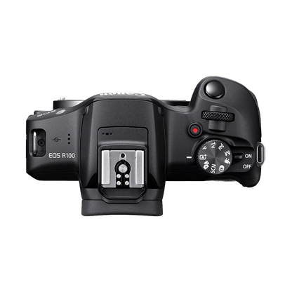 Canon EOS R100 Mirrorless Camera with RF-S 18-45mm Lens
