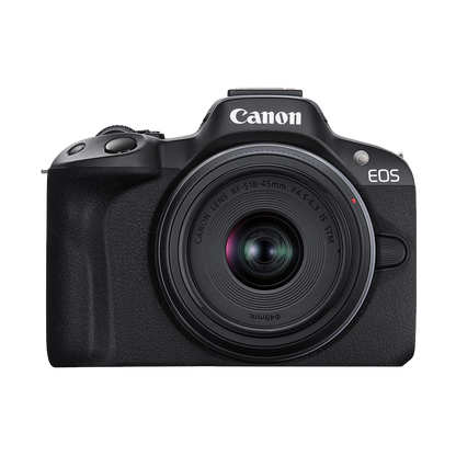 Canon EOS R50 Mirrorless Camera with 18-45mm Lens with Bag and SD Card