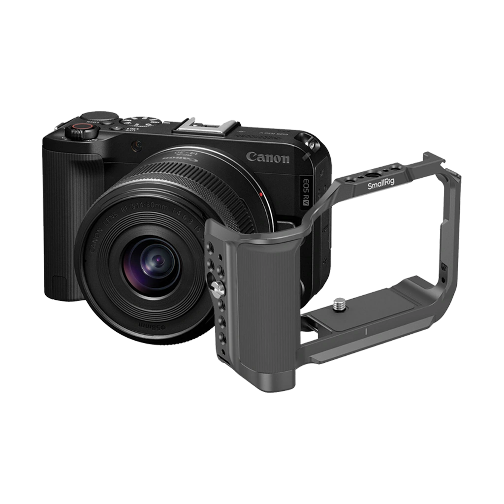 Canon EOS R50 V Mirrorless Camera with 14-30mm f/4-6.3 Lens with FREE SmallRig Camera Cage for Canon EOS R50 V (Valued at R1 560)