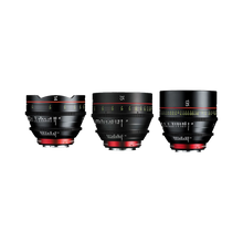 Canon CN-E L Cinema Prime 3 Lens EF Mount Kit (14, 35, 135mm)