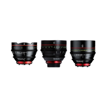 Canon CN-E L Cinema Prime 3 Lens EF Mount Kit (14, 50, 135mm)