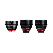 Canon CN-E L Cinema Prime 3 Lens EF Mount Kit (14, 50, 85mm)