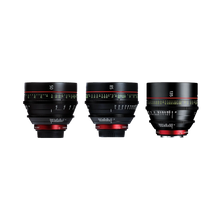 Canon CN-E L Cinema Prime 3 Lens EF Mount Kit (50, 85, 135mm)