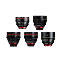 Canon CN-E L Cinema Prime 5 Lens EF Mount Kit (14, 24, 50, 85, 135mm)