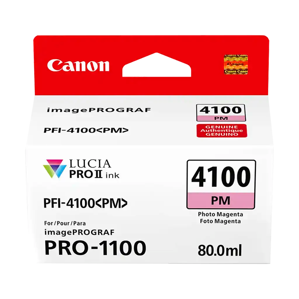 Canon PFI-4100 Photo Magenta Pigment Ink Tank (80mL)