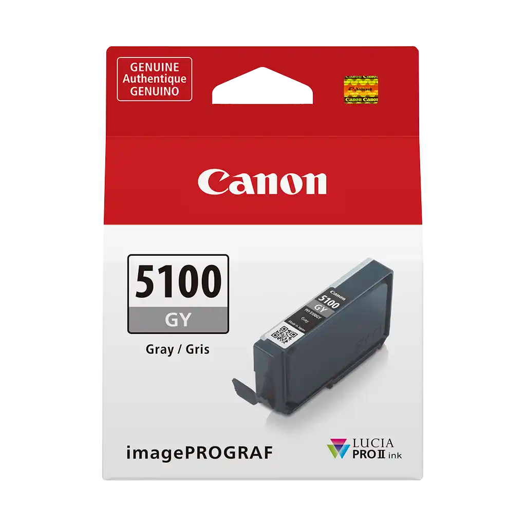 Canon PFI-5100 LUCIA PRO II Gray Ink Tank (14.4mL)