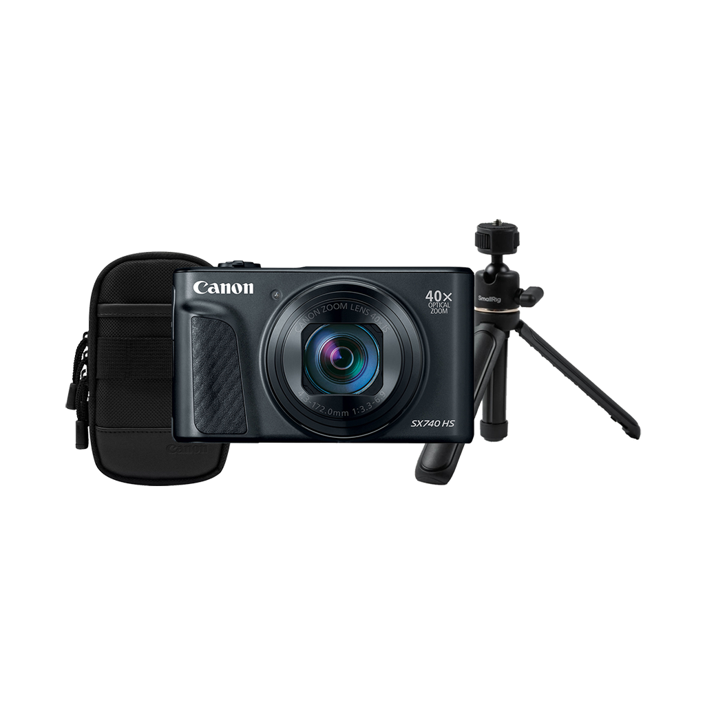 Canon PowerShot SX740 HS LITE Travel Kit (Black)