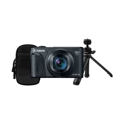 Canon PowerShot SX740 HS LITE Travel Kit (Black)