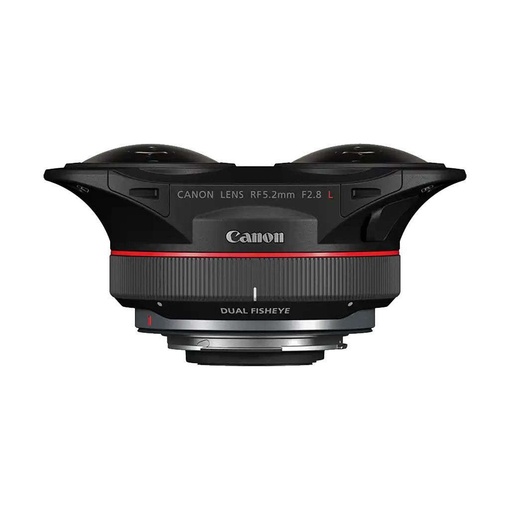 Canon RF 5.2mm f/2.8 L Dual Fisheye 3D VR Lens