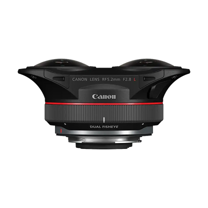 Canon RF 5.2mm f/2.8 L Dual Fisheye 3D VR Lens