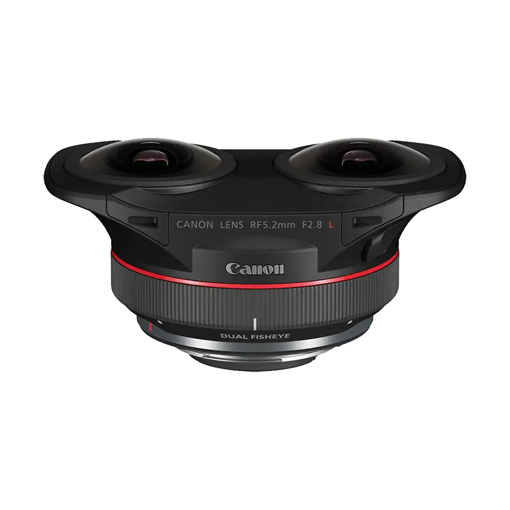 Canon RF 5.2mm f/2.8 L Dual Fisheye 3D VR Lens