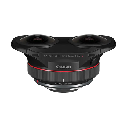 Canon RF 5.2mm f/2.8 L Dual Fisheye 3D VR Lens