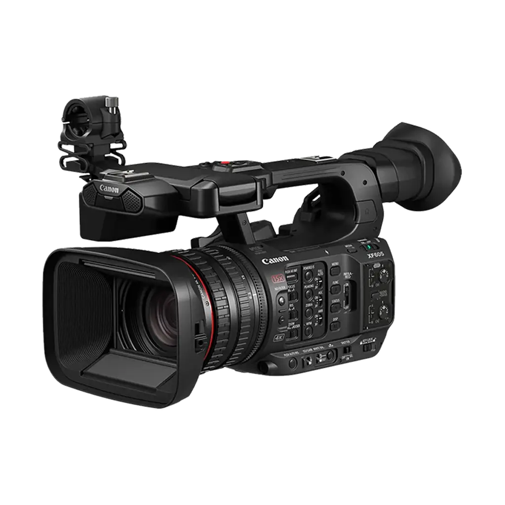Rental: Canon XF605 UHD 4K HDR Pro Camcorder