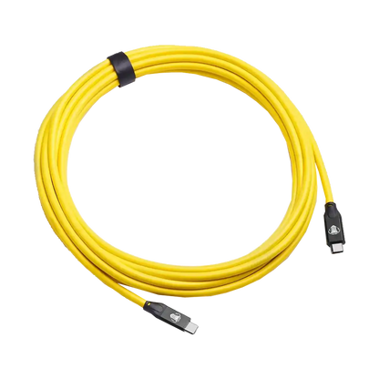 Cobra Tether Straight USB-C Bidirectional Tether Cable (5m, Yellow)