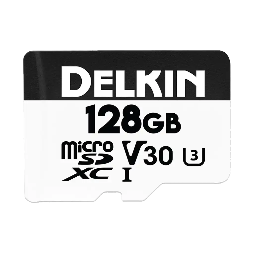 Delkin Devices 128GB Drone UHS-I microSDXC Memory Card with SD Adapter