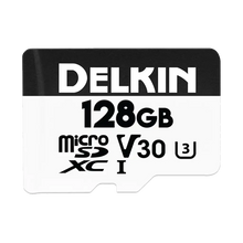 Delkin Devices 128GB Drone UHS-I microSDXC Memory Card with SD Adapter