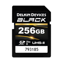 Delkin Devices 256GB BLACK UHS-II SDXC (300MB/s) Memory Card