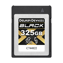Delkin Devices 325GB BLACK 4.0 CFexpress Type B Memory Card