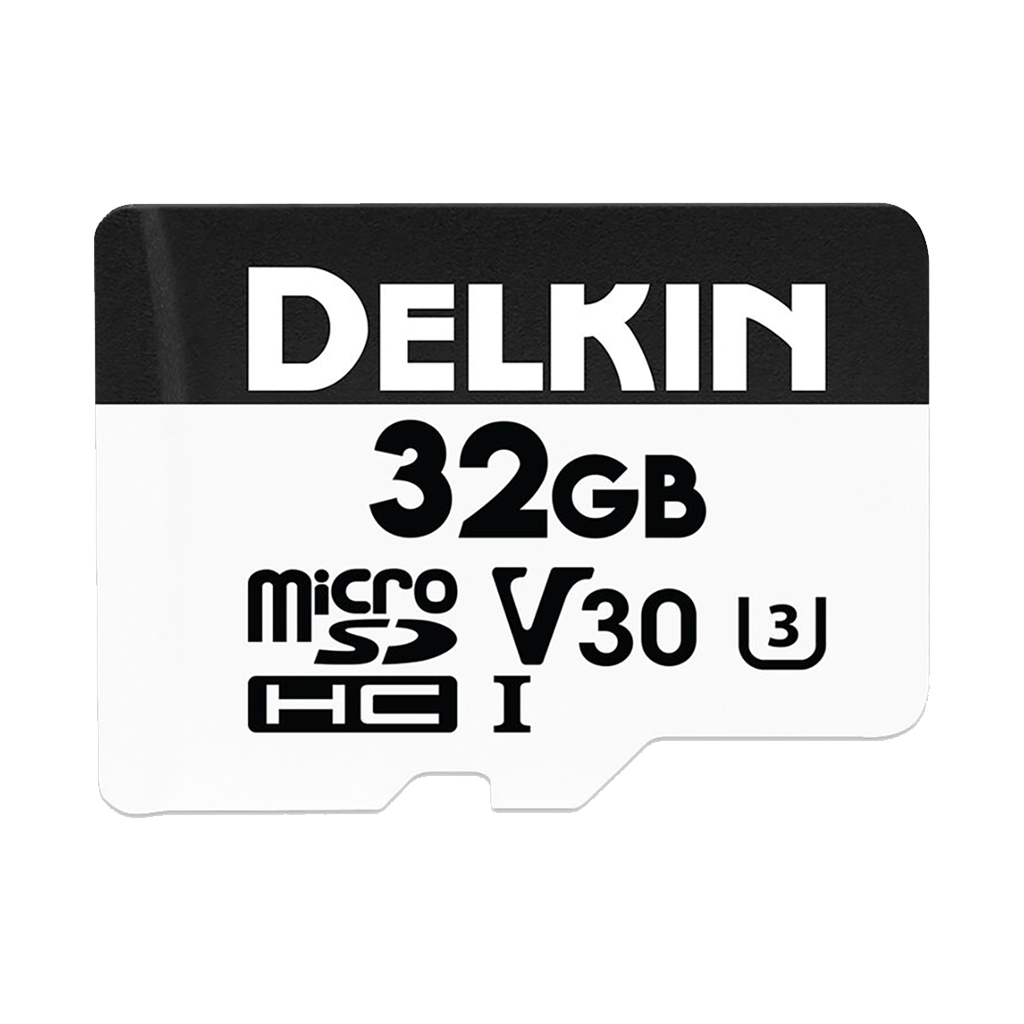 Delkin Devices 32GB Hyperspeed UHS-I SDXC Memory Card with SD Adapter