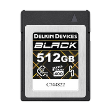 Delkin Devices 512GB BLACK CFexpress Type B 4.0 Memory Card