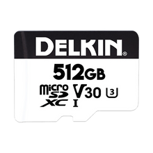 Delkin Devices 512GB Hyperspeed UHS-I SDXC Memory Card with SD Adapter