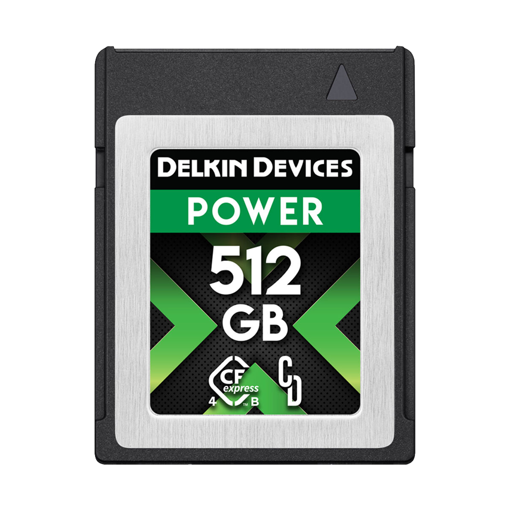 Delkin Devices 512GB POWER 4.0 CFexpress Type B Memory Card