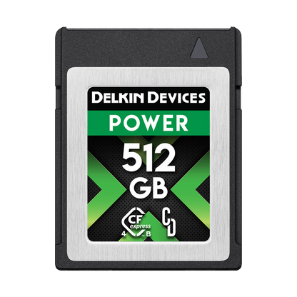 Delkin Devices 512GB POWER 4.0 CFexpress Type B Memory Card with FREE YASHICA DigiPix 100 (Valued at R1,495)