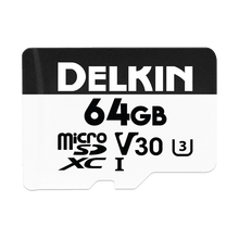 Delkin Devices 64GB Hyperspeed UHS-I SDXC Memory Card with SD Adapter