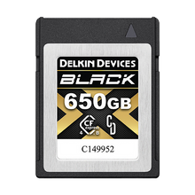 Delkin Devices 650GB BLACK 4.0 CFexpress Type B Memory Card
