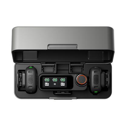 DJI Mic 3 2-Person Compact Digital Wireless Microphone System/Recorder for Camera and Smartphone (2.4 GHz)