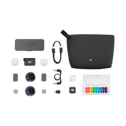 DJI Mic Mini 2 Two-Person Compact Wireless Microphone System for Camera and Smartphone